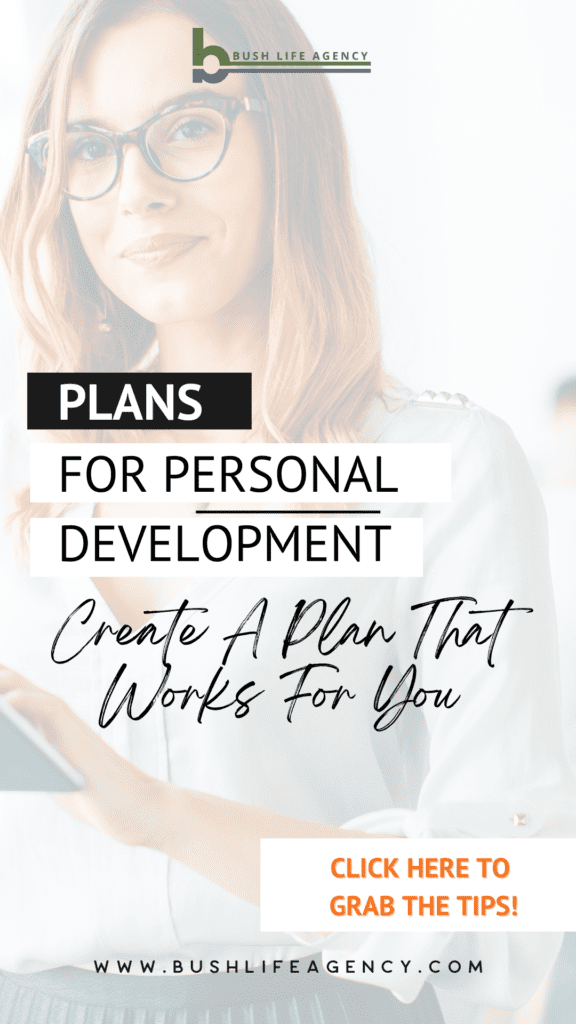 plans for professional development
